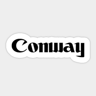 Conway Cam Sticker